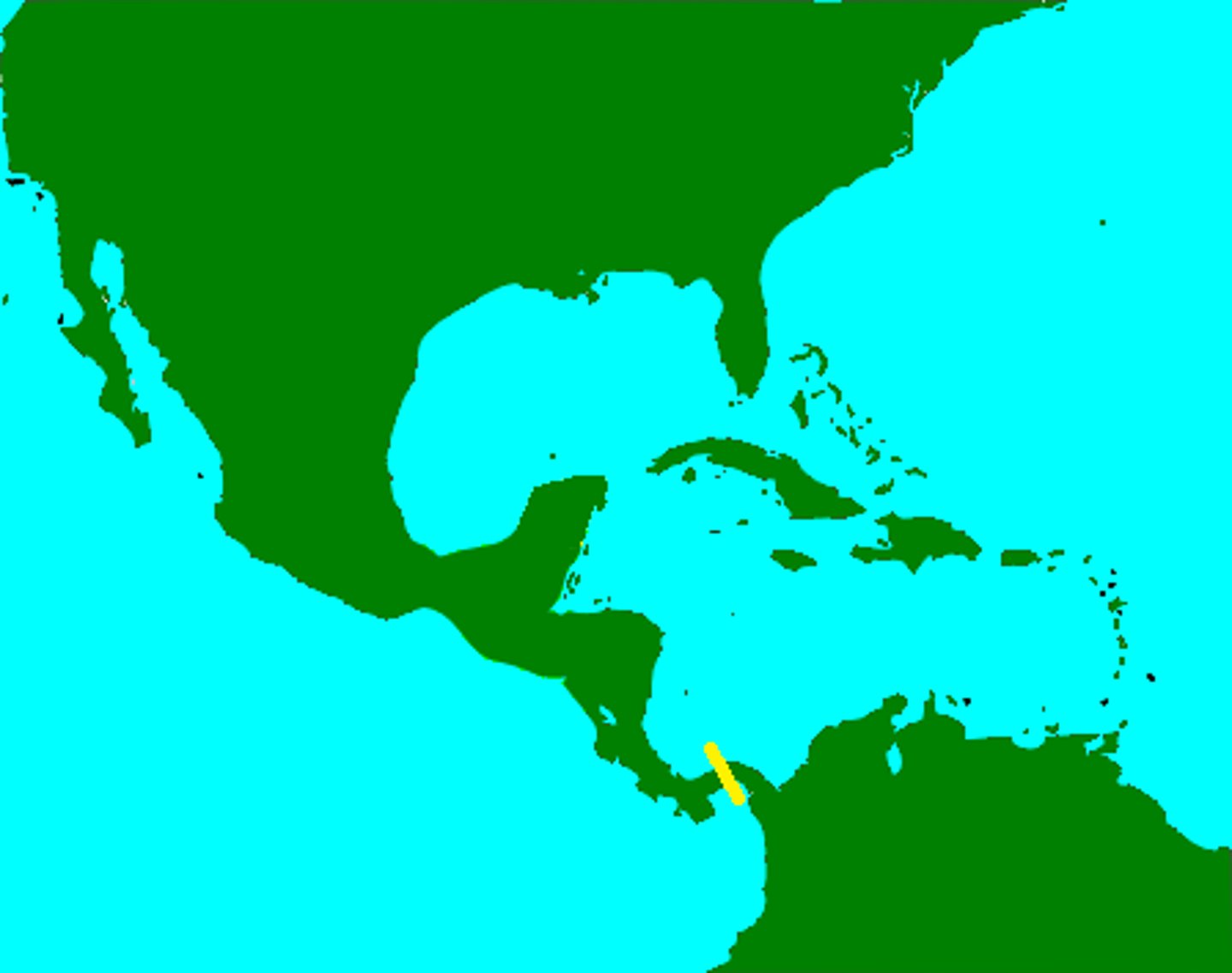 <p>a strategic, narrow waterway between two larger bodies of water</p>