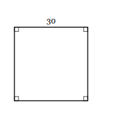 <p>The square below is the image of a square that was dilated by a scale factor of <span><span>3/2&nbsp;</span></span>. Find the area of the preimage, the original square, before its dilation. Figures are not necessarily drawn to scale.</p>
