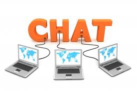 <p>to chat</p>