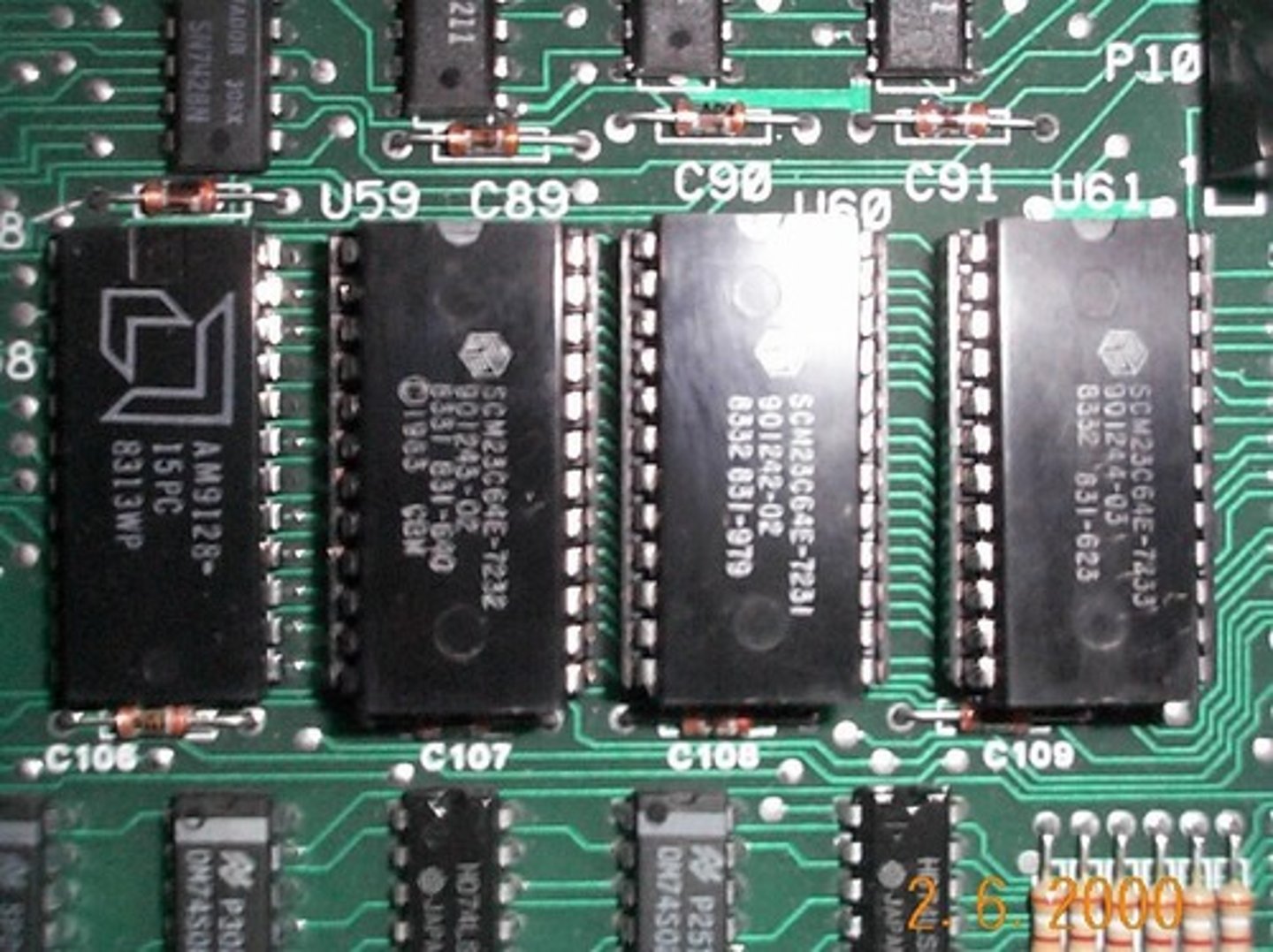 <p>Non Volatile. Small area of memory which holds the boot up program.</p>