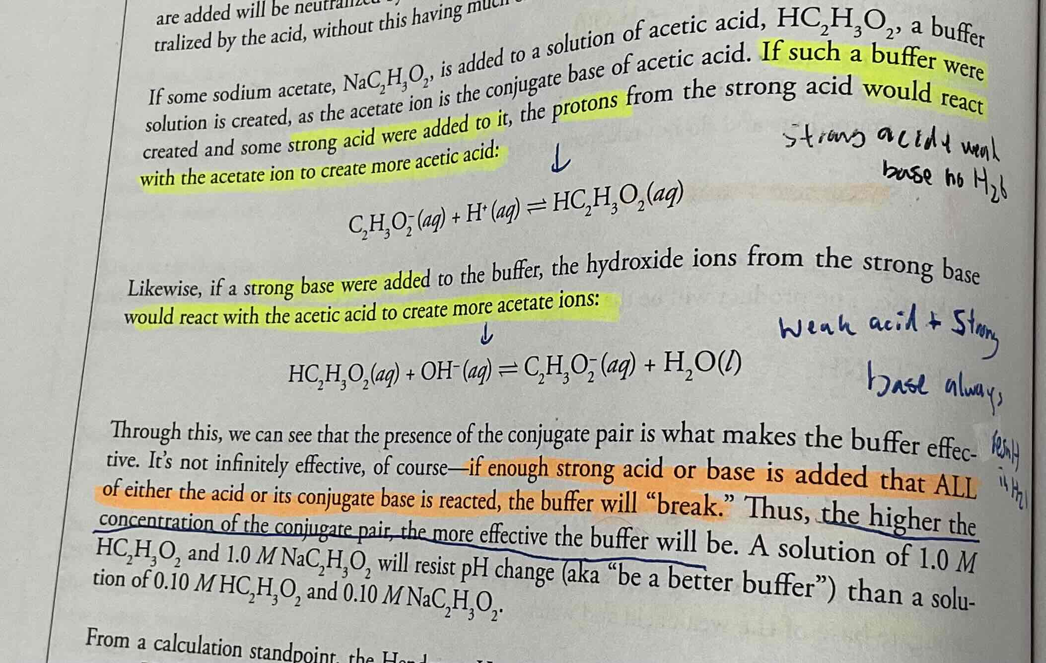 <p>A solution with very stable pH, that will fight stress (addition of acid or base will not greatly effect ph)</p><p>Created by adding weak acid or base WITH IT’S Conjugate</p><p></p>