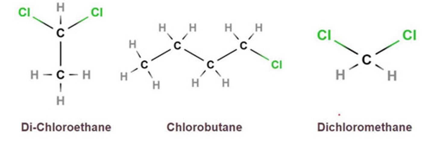 <p>Suffix= N branch "halide name" after last branch</p>