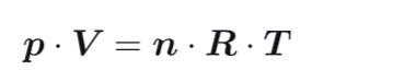 <p>R = ideal gas constant</p>
