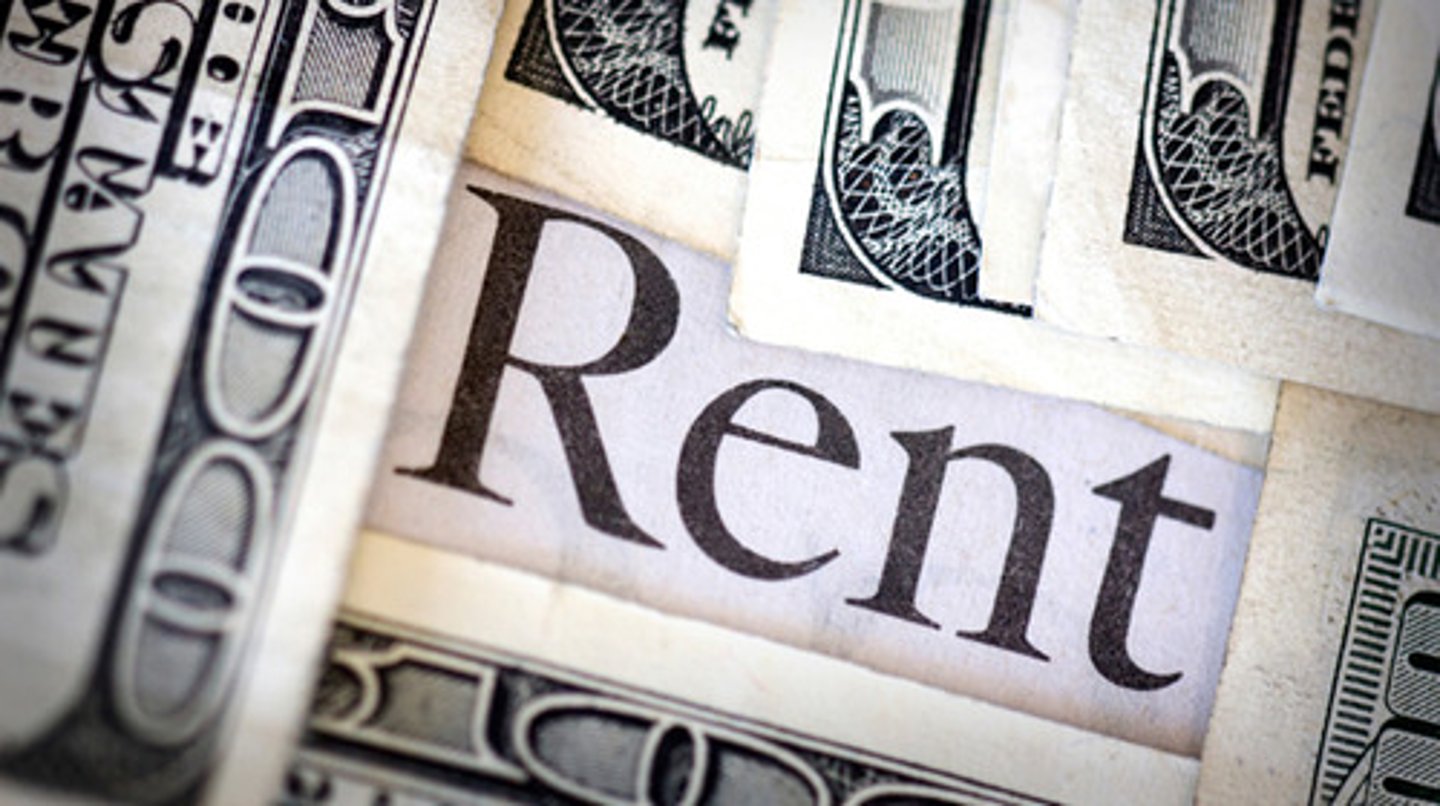 <p>rent (payment)</p>