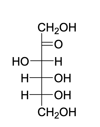 <p><span>The ketose fructose is also referred to as fruit sugar or levulose</span></p><p><span>Sweetest monosaccharide</span></p><p><span>Can be broken down for energy production in the body</span></p>