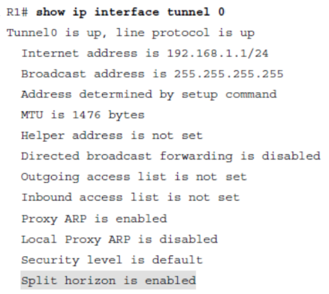 <p><strong>show ip interface <em>int_type int_num</em></strong></p>