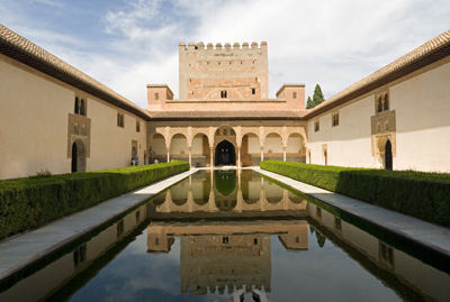 <p>A richly decorated and elaborate palace and fortress in Spain. "A pearl set in emeralds"</p><p>Granada, Andalusia, Spain</p>