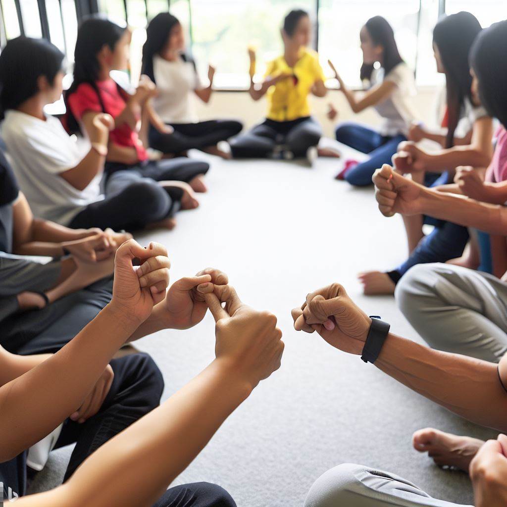 <p>私は親指レスリング大会のトレーニングをしています。 I&apos;m training for the thumb wrestling _____.</p>