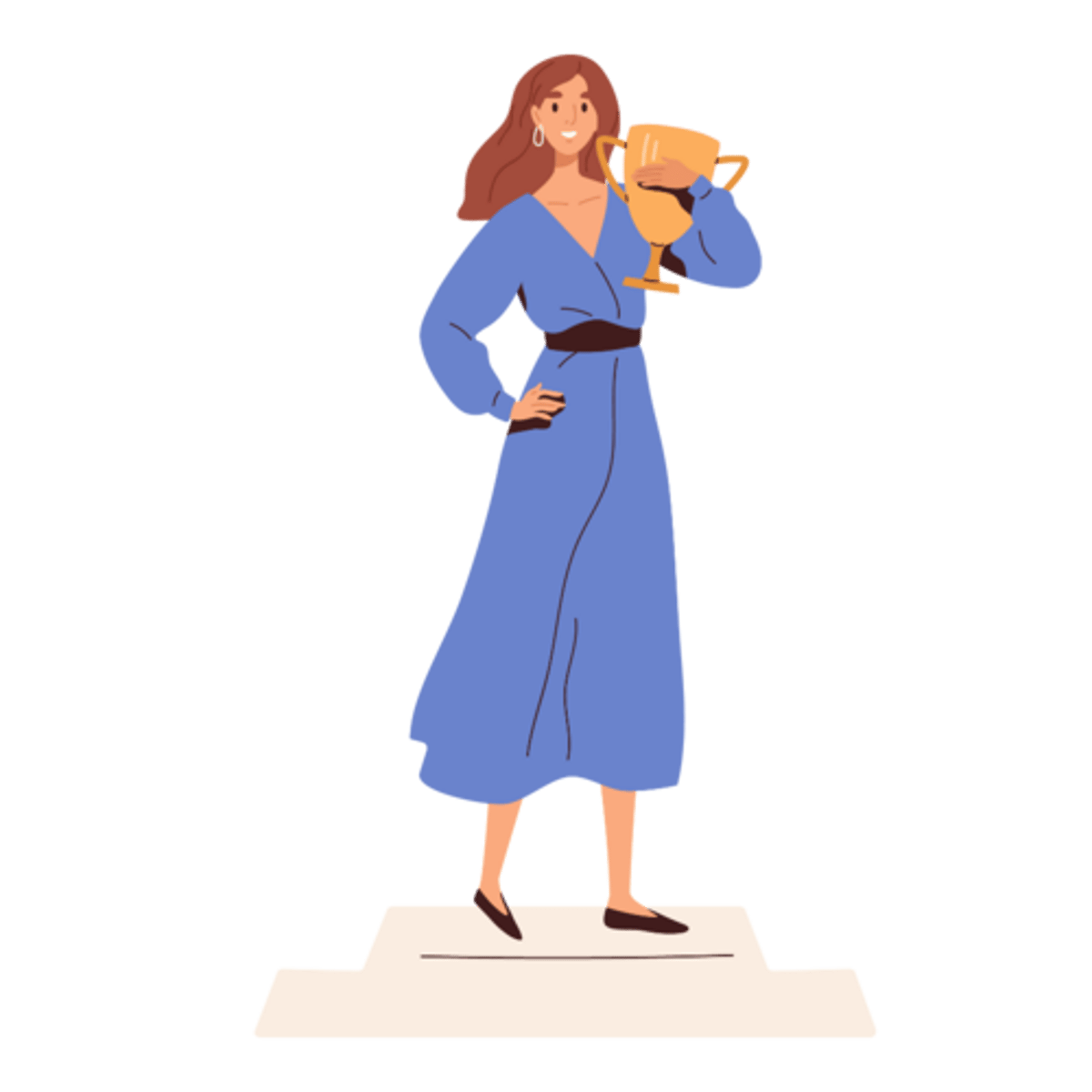 <p>achieving the results wanted or hoped for.</p><p>___________________ means different things to different people, but it usually is about having goals and dreams and working hard to get what you want.</p>