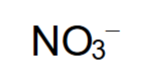 <p>NO3-</p>