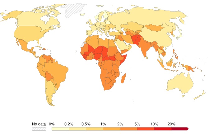 <p><span>Number of deaths of infants under one year of age per 1,000 live births in a given year</span></p><p><span>Key indicator of a country's access to healthcare and overall development. A high IMR often suggests limited access to medical care and sanitation for infants and mothers, while a low IMR indicates better healthcare infrastructure and access to life-saving interventions</span></p>
