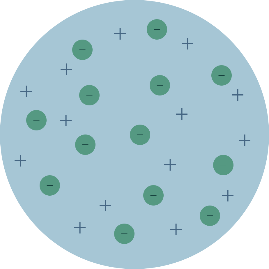 <p>discovered the electron plum pudding model</p>