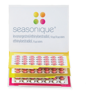 <ol><li><p>Seasonale</p></li><li><p>Seasonique</p></li><li><p>LoSeasonique</p></li></ol><p></p>