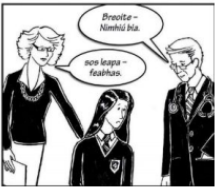 <p>Breoite Ar Scoil</p>