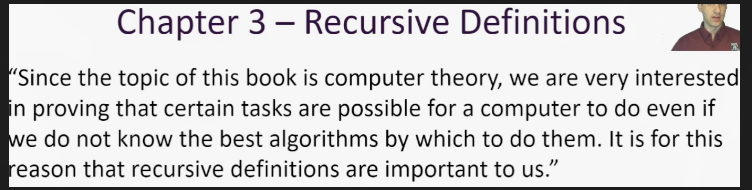 <p><span>To see that certain tasks are possible for a computer to do even if we do not know the best algorithms by which to do them</span></p>