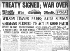 WWI Peace Treaty