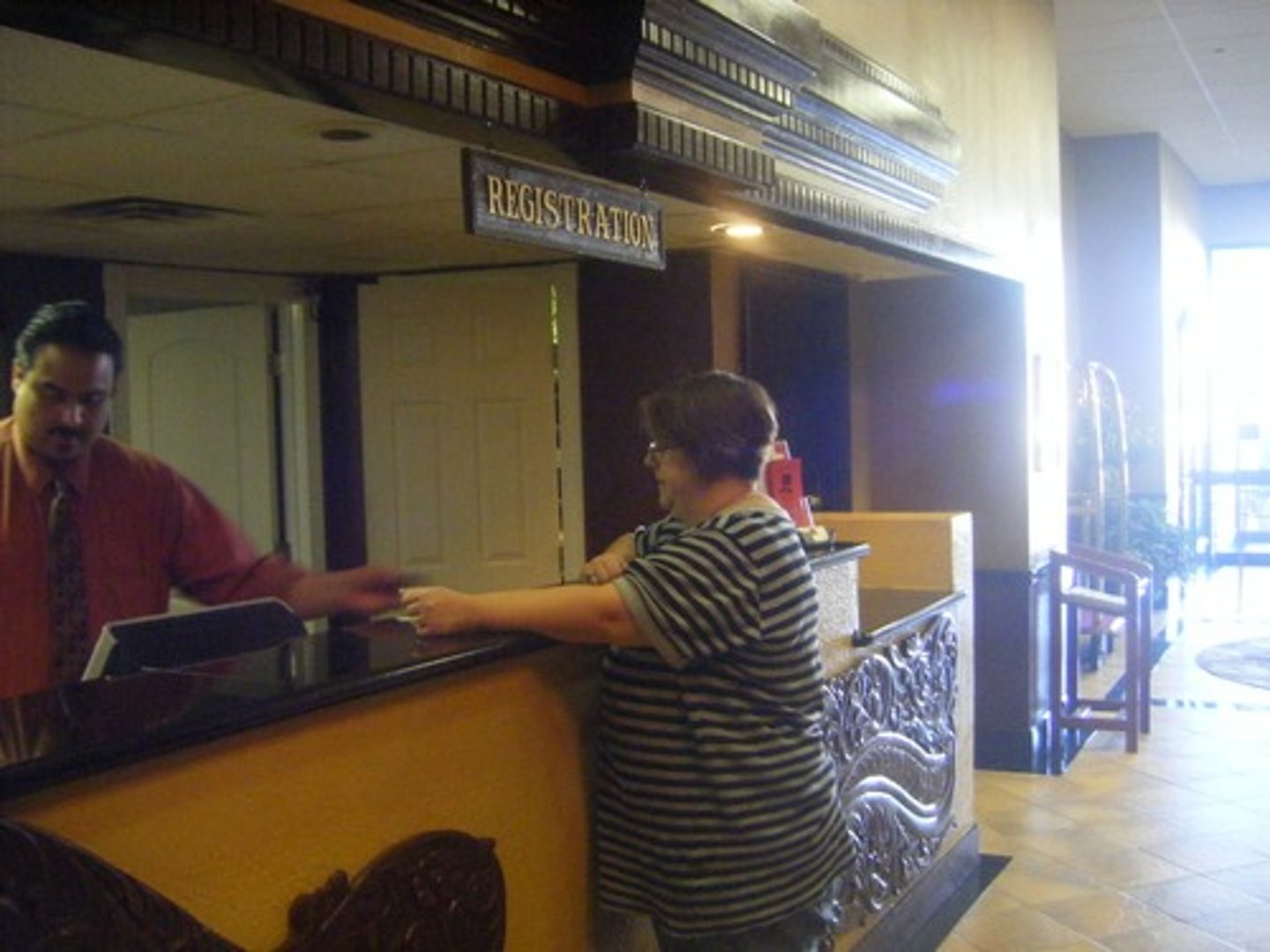 <p>una reservación / la reserva</p>