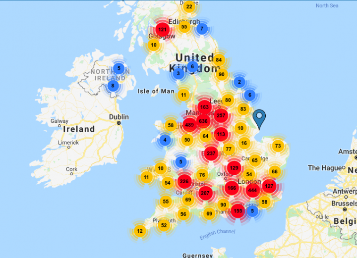 a diagram using bubbles to map out an idea