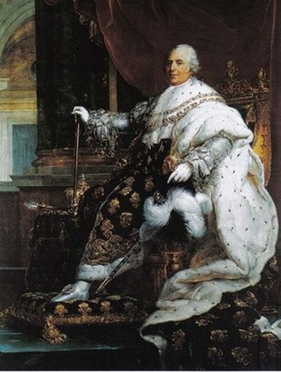 <p>French monarch who was restored to the throne by the allies after Napoleon was defeated.</p>
