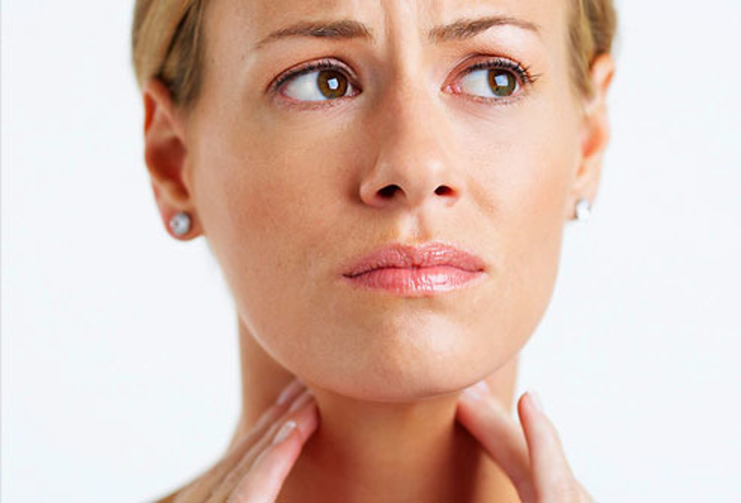 <p>throat-ache (sore throat)</p>