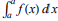 <p>Assuming an integral has 2 bounds that are the exact same, what does it equal?</p>