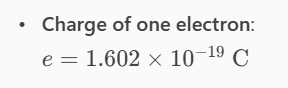 <p>How much charge is represented by the given amount of electrons?</p><p>a.&nbsp;For 6.482 × 10<sup>17</sup> electrons, the charge <em>q</em> = ___ mC</p><p>b.&nbsp;For 4.24 × 10<sup>18 </sup>electrons, the charge <em>q </em>= ___<span style="font-size: inherit; font-family: inherit;"> </span>mC</p><p>c.&nbsp;For 6.46 × 10<sup>19 </sup>electrons, the charge <em>q </em>= ___<span style="font-size: inherit; font-family: inherit;"> </span>C</p><p>d.&nbsp;For 4.628 × 10<sup>20 </sup>electrons, the charge <em>q </em>= ___<span style="font-size: inherit; font-family: inherit;"> </span>C</p>