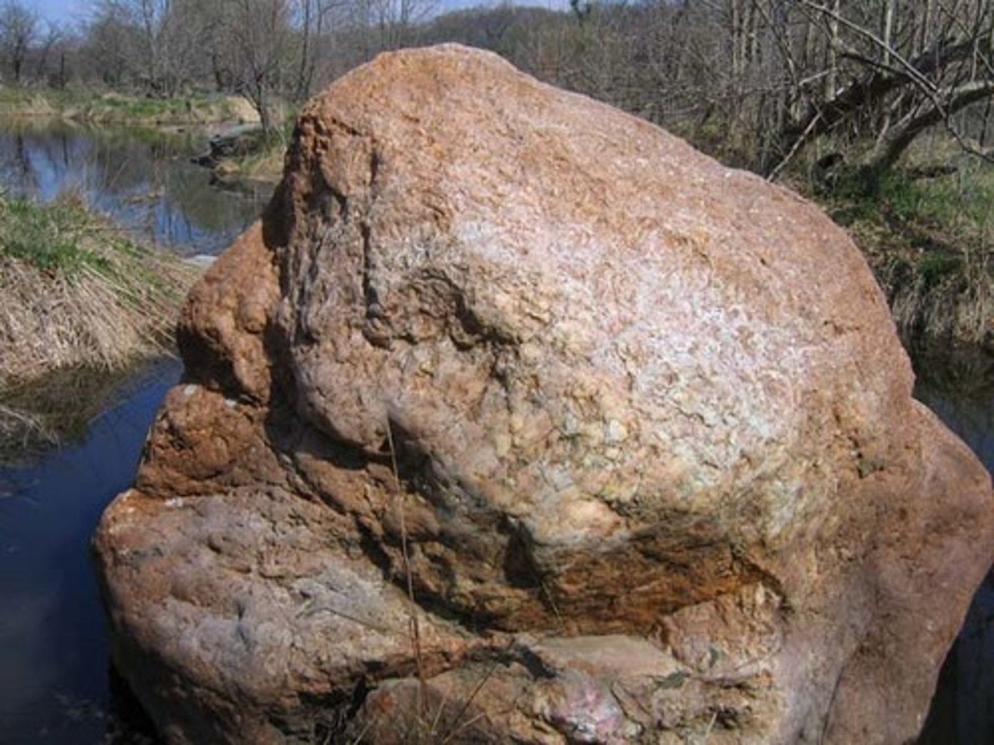 <p>This is a method of transportation in a river where the load is dragged or rolled along the riverbed.</p>
