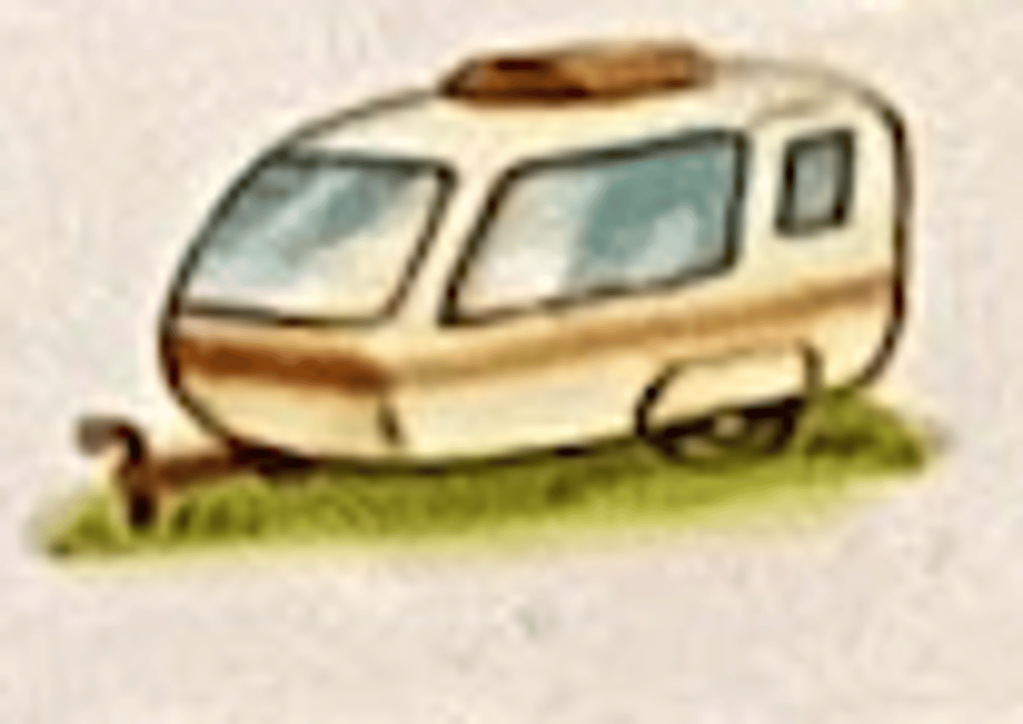<p>en husvagn</p>