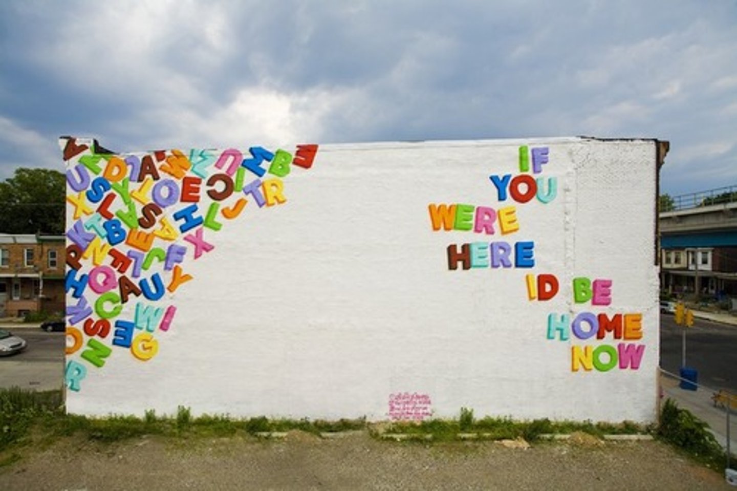 <p>a) contemporary artist and muralist currently living and working in New York City. He is also known by the name ESPO ("Exterior Surface Painting Outreach")<br>b) Powers produced a series of murals in Philadelphia about the complexities of personal relationships, titled A Love Letter for You (2009). He painted 50 murals along the elevated train in West Philadelphia.</p>