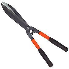<p>&nbsp;Large scissors-like tool used for trimming and shaping hedges and shrubs.</p>