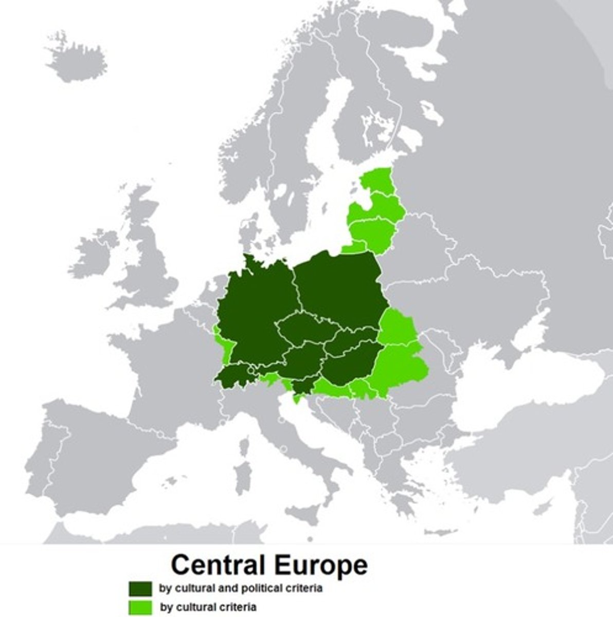 <p>střední Evropa</p>