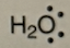<p>H2O</p>