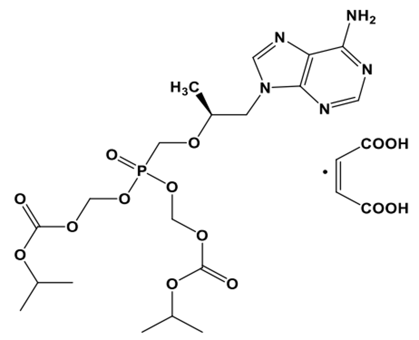 <p>prodrug NRTI that competes with deoxyadenosine triphosphate that results in chain termination</p>