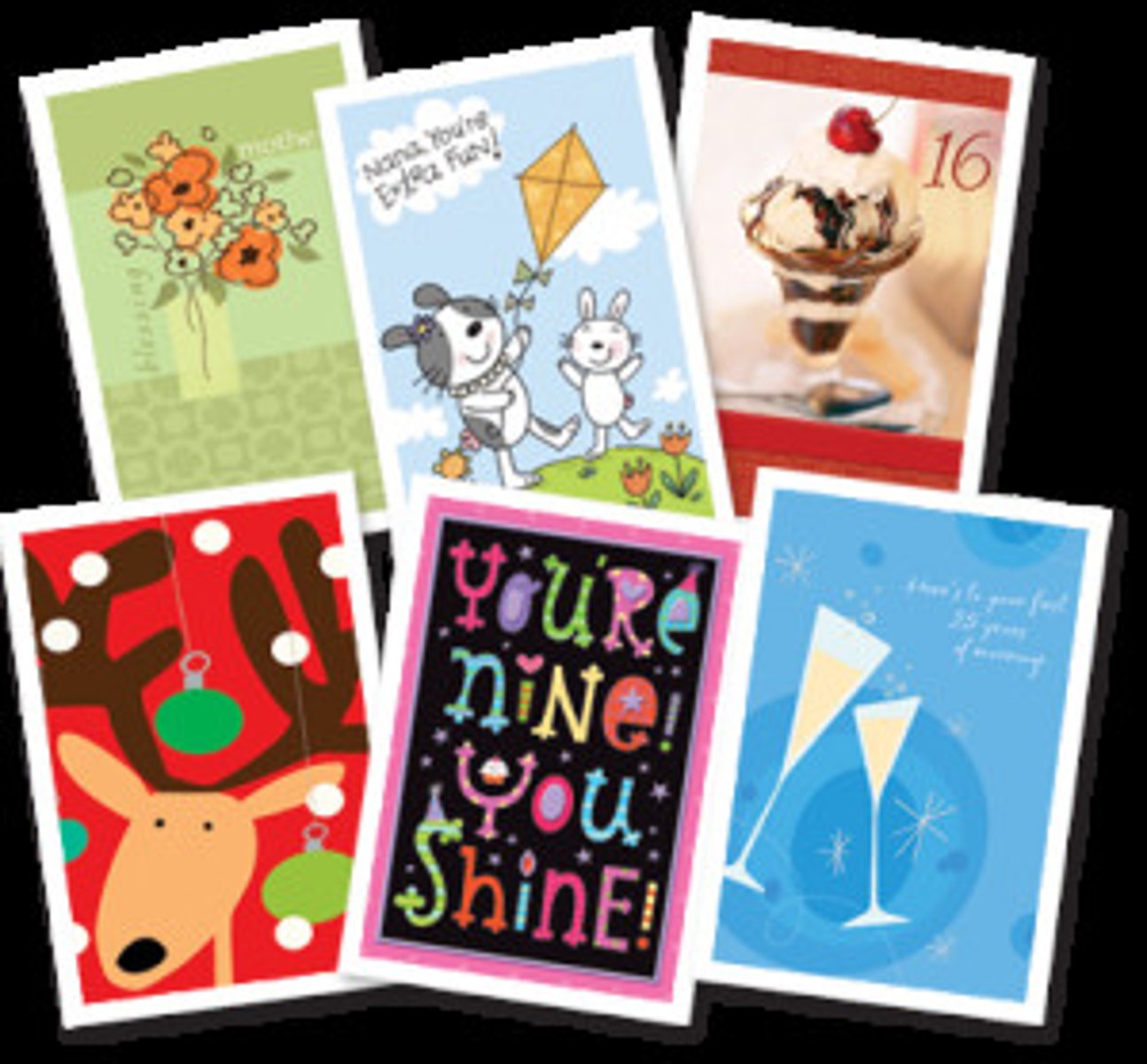 <p>to give a card</p>