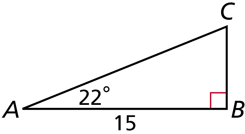 <p><span><span>Find the length of&nbsp;</span></span><em>CB.</em><span><span>&nbsp; Round your answer to the nearest tenth.</span></span></p>