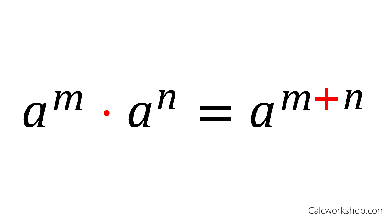 <p>Rules of exponent operations: Multiplying exponential expressions</p>