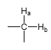 <p>J value — geminal alkyl group?</p>