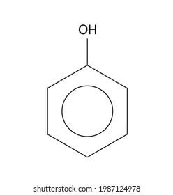 <ul><li><p>Aromatic alcohol</p></li><li><p>Contains OH group directly bonded to a carbon in a benzene ring </p></li><li><p>White solid </p></li><li><p>Hydrogen bonding makes boiling point higher </p></li><li><p>It’s a compound and also a functional group </p></li></ul><p></p>