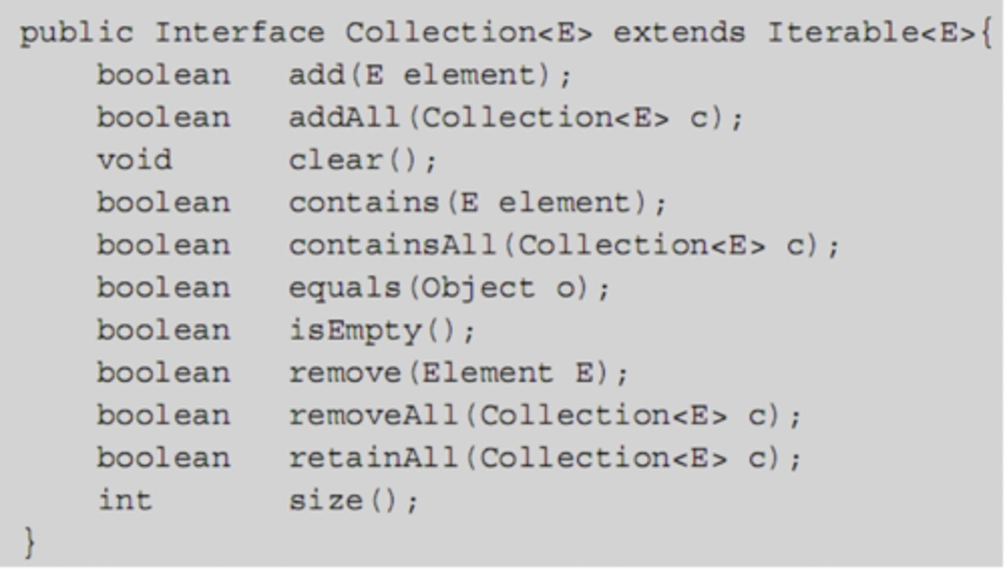 <p>a set of operations on objects of a given type</p>