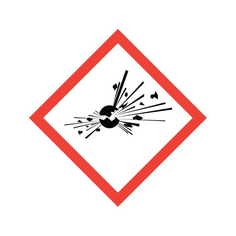 <p><span style="color: rgb(189, 168, 255);"><strong>WHAT SYMBOL?</strong></span></p><ul><li><p><span style="color: yellow;"><strong>Explosive</strong></span></p></li><li><p><span style="color: yellow;"><strong>Self Reactive</strong></span></p></li><li><p>Organic Peroxide</p></li></ul><p></p>