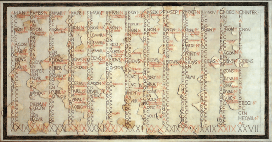 <p><span>The Gregorian calendar is the calendar used in most of the world</span><br><span>named after </span><strong>Pope Gregory XIII,</strong><span>&nbsp;who introduced it in October 1582</span></p>