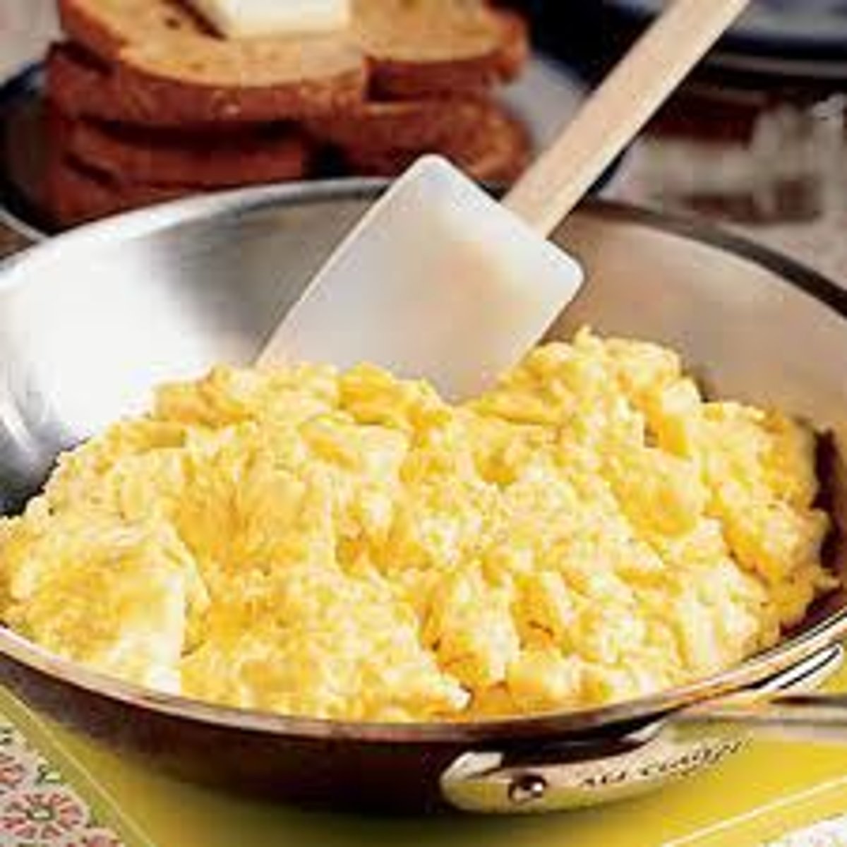 <p>scrambled eggs</p>