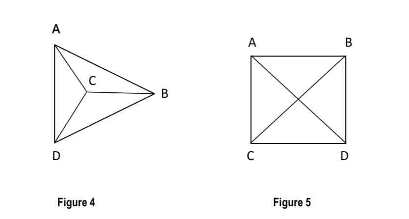 <p>same vertices connected in the same way.</p>