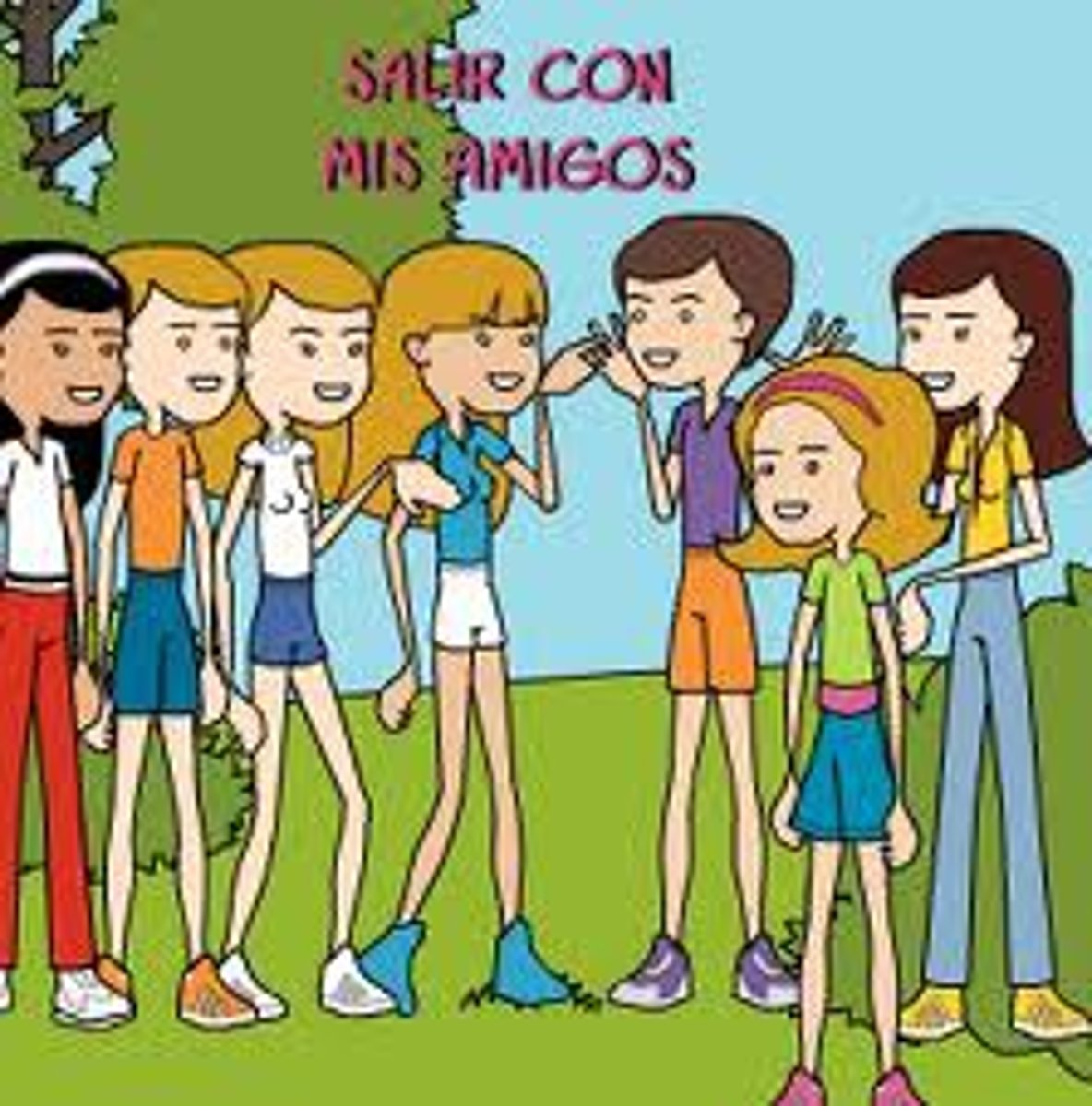 <p>they used to go out</p>