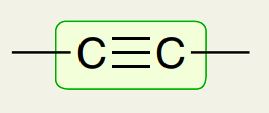 <p>Alkyne Carbon bond</p>