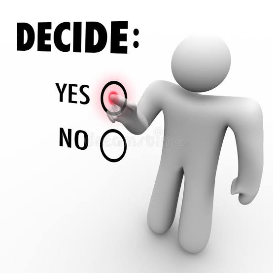 <p>Decide</p>