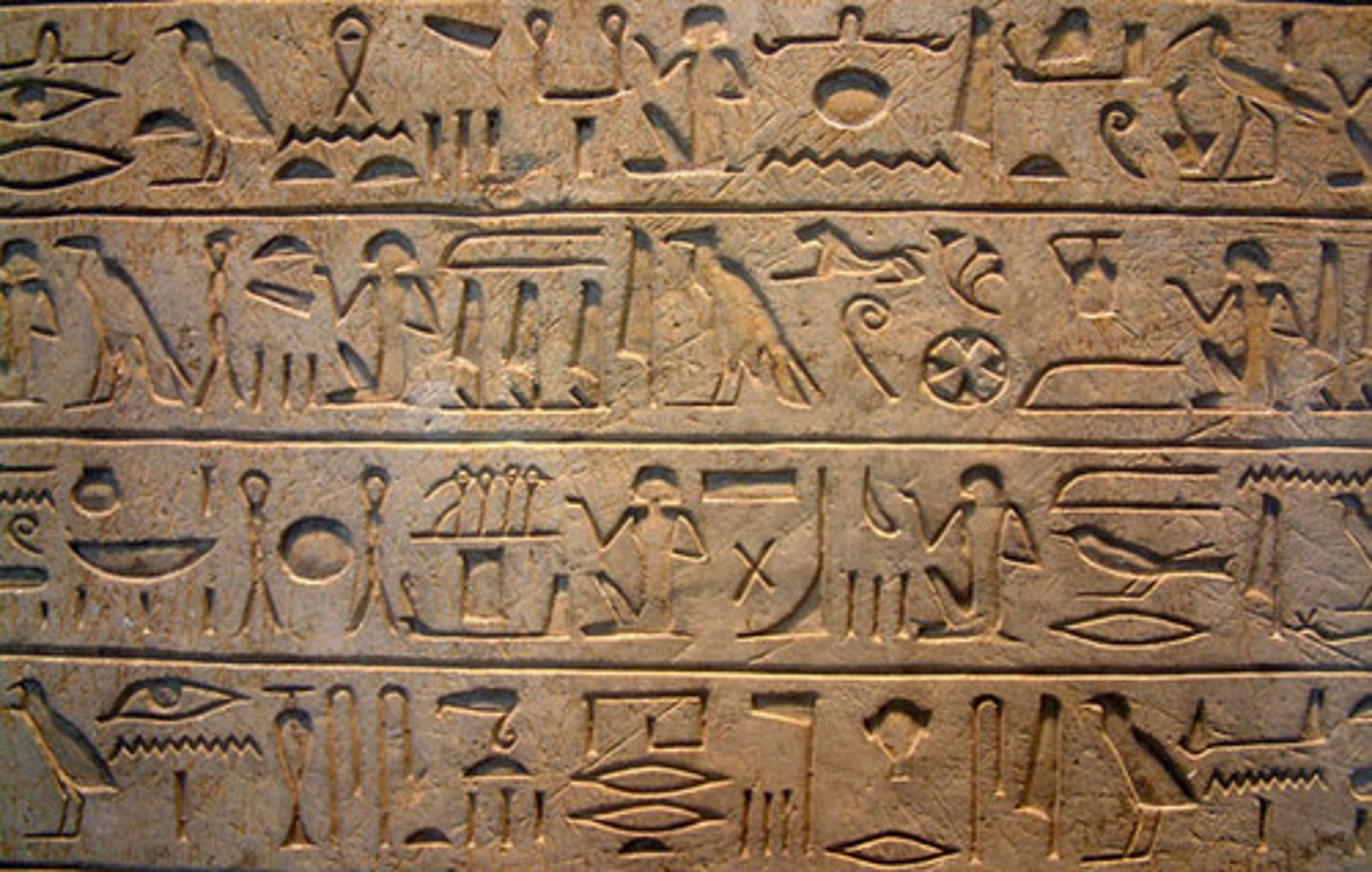 <p>pictures and symbols to represent words and ideas; written on the walls of the tombs to guide the pharaohs through the afterlife</p>