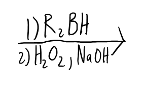 <ul><li><p>OH at less substituted</p></li></ul><p></p>