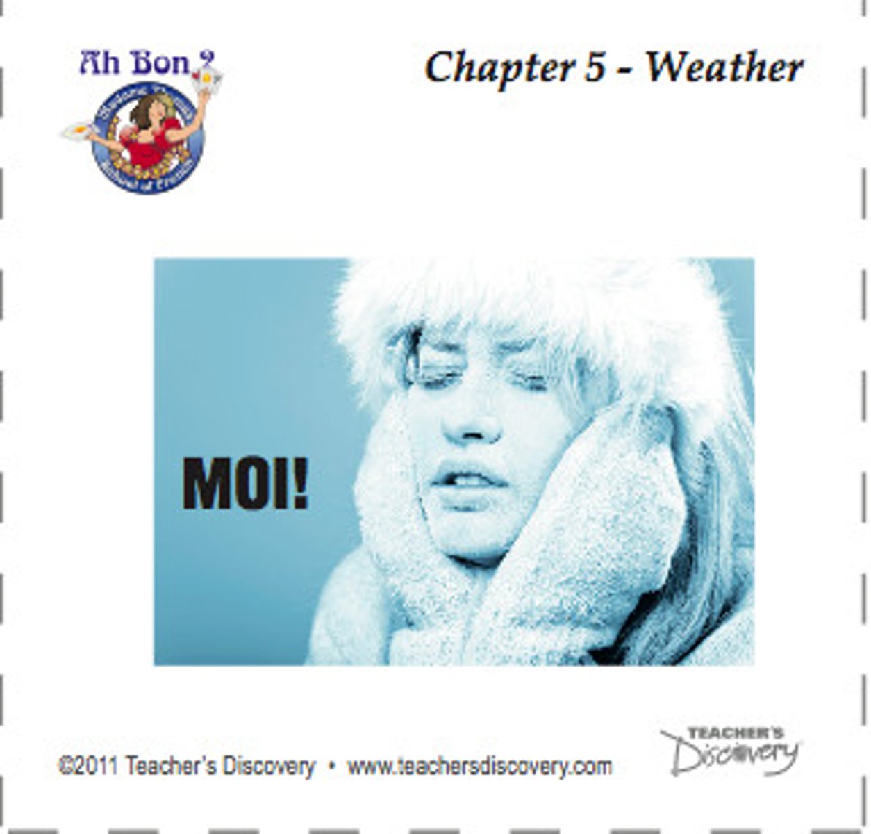 <p>I am cold.</p>