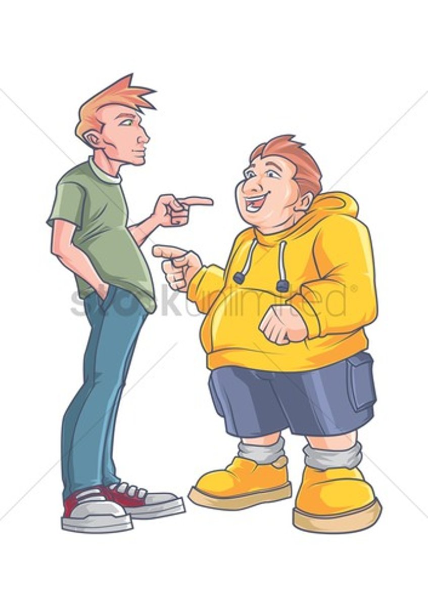 <p>to him, for him</p>